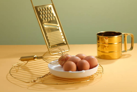 gold kitchen appliances