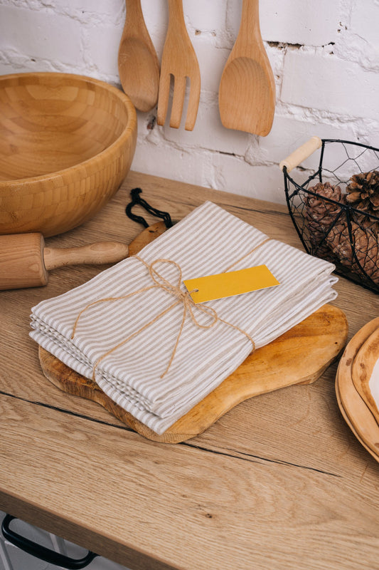 wooden utensils set
