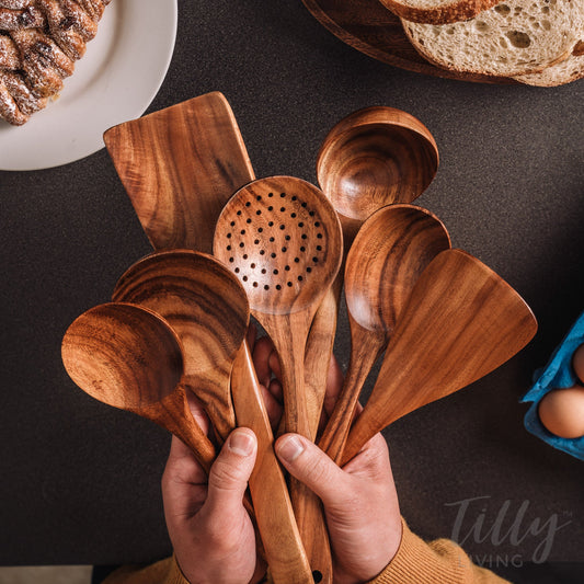 Wooden Utensils Set: The Natural and Sustainable Choice for Your Kitchen