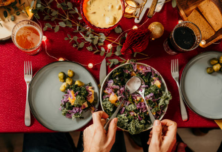 red placemats